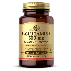 L-Glutamina 500 mg 50 kaps. Solgar