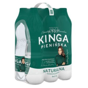 Kinga Pienińska Naturalna woda niskosodowa 1,5 l x 6 sztuk
