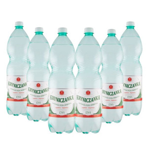 Kryniczanka woda wysokozmineralizowana 1,5 l x 6 sztuk