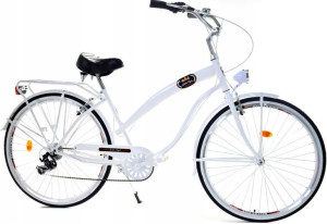 Rower Dallas Cruiser Lady 28" 7spd GE - biały