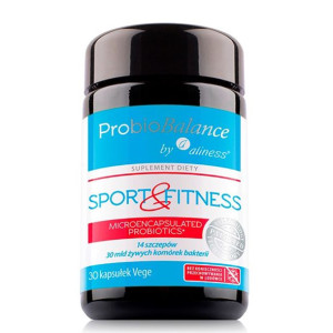 ProbioBALANCE, Sport&Fitness 30 mld. 30 Vege kaps. Aliness