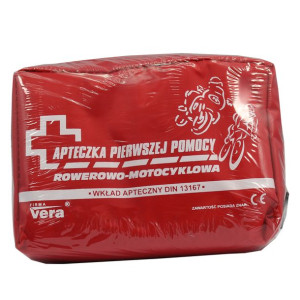 Apteczka pierwszej pomocy rowerowo-motocykowa 13167 Vera - saszetka