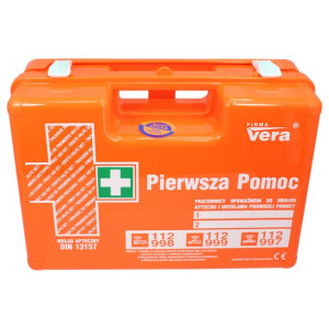 Apteczka przemysłowa 13157 Vera - walizka z tworzywa ABS, TOP-15