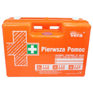 Apteczka przemysłowa 13164 Vera - walizka z tworzywa ABS, TOP-15
