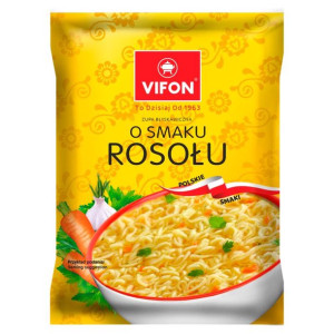 Vifon Zupa błyskawiczna o smaku rosołu 65 g