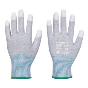 Rękawice MR13 ESD PU Fingertip - 12 Pack PORTWEST [A698]