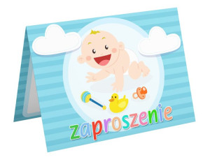 Zaproszenia na 1 2 3 4 5 Urodziny dla dzieci A6wz10