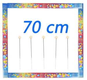 Zimne Ognie 70 Cm - 50 Sztuk - Wesele - Ślub