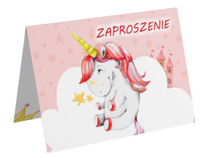 Zaproszenia na 1 2 3 4 5 Urodziny dla dzieci A6wz6