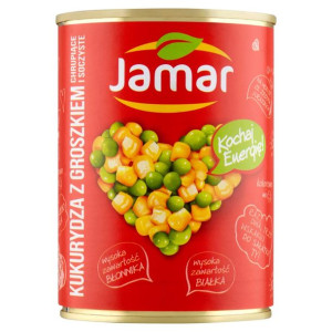 Jamar Kukurydza z groszkiem 400 g