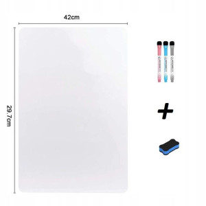 Planer Magnetyczny Na Lodówkę+ Gratis Mazaki Gąbka