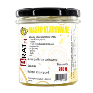 Masło klarowane 240g