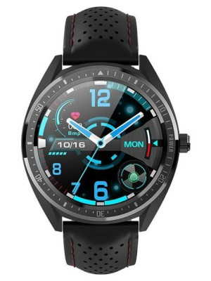 SMARTWATCH MĘSKI G. Rossi SW011-2 black/black/red