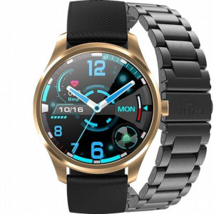 SMARTWATCH MĘSKI G. Rossi SW012-4 gold/black