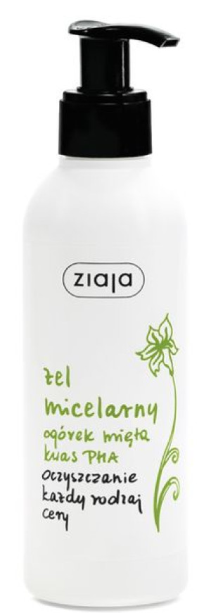 Ziaja Ogórek Mięta Żel Micelarny Dozownik 200ml