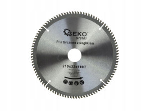 Tarcza do metalu aluminium widiowa 210mmx100Tx32mm