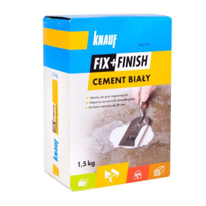 Knauf Cement Biały Fix + Finish 1.5kg