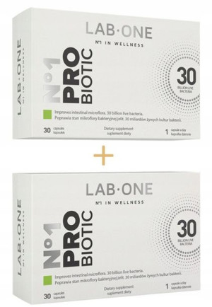 2 x N°1 PRObiotic, Lab One