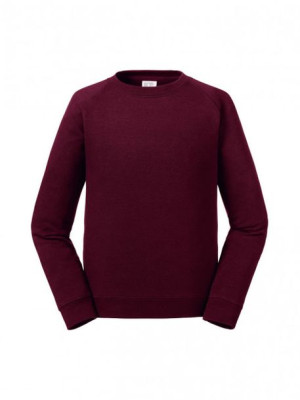 Dziecięca bluza Raglan Authentic Russell Burgund 41 3-4