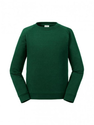 Dziecięca bluza Raglan Authentic Russell Butelkowy Zielony 38 5-6