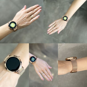 Smartwatch damski SAYBERG NY22 różowe złoto