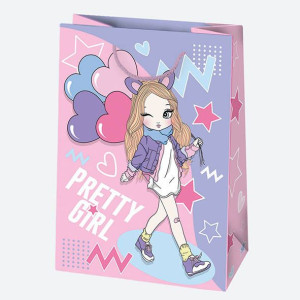 Torba Prezentowa Pretty Girl 23x32x11 Cm