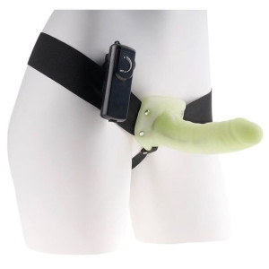 Świecący Członek na Pasach dla Panów - Robotic Strap-On Glow In The Dark