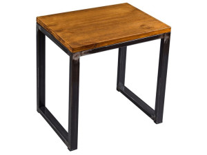 Stolik nocny SN2 industrialny / loft 40x40x30 cm