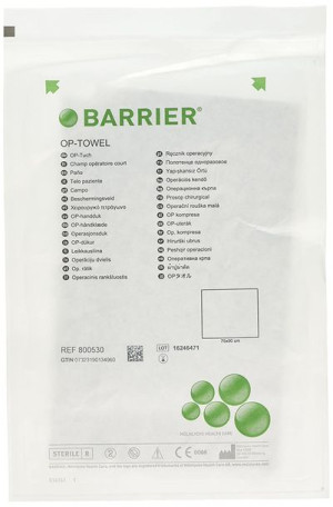 Serweta operacyjna jałowa BARRIER 75x90cm