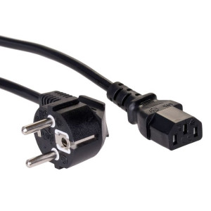 Kabel Akyga AK-PC-01A (Hybrydowa standardu C/E/F (CEE 7/7) M - C13 M  1,5m