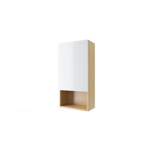 EXCELLENT TUTO szafka wisząca 80x40cm biała/dąb MLEX.0105.400.BLWH
