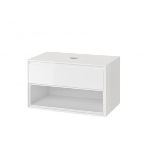 EXCELLENT TUTO szafka pod umywalkę 80cm biała/biała MLEX.0102.800.WHWH