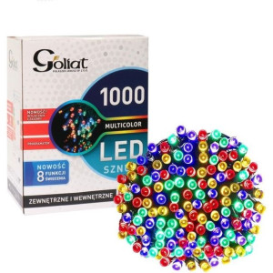Lampki 1000 Led Multikolor Z Programatorem Oświetlenie Świąteczne