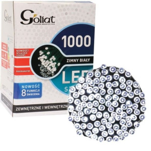 Lampki 1000 Led Z Programatorem I Timerem