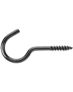 Haczyki wkręcane wygięte ocynkowane 2,8x40mm 11 szt.