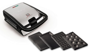 Opiekacz Tefal SW854D (700W  kolor inox)
