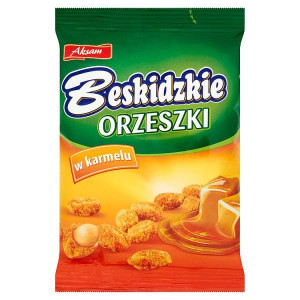 Aksam Beskidzkie Orzeszki w karmelu 100 g