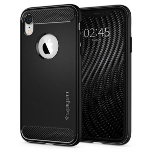 Spigen Rugged Armor Iphone Xr Matte Black