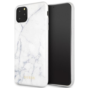 Guess Guhcn65hymawh Iphone 11 Pro Max Biały/white Marble