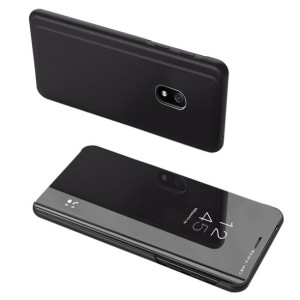 Clear View Case Futerał Etui Z Klapką Xiaomi Redmi 8a Czarny