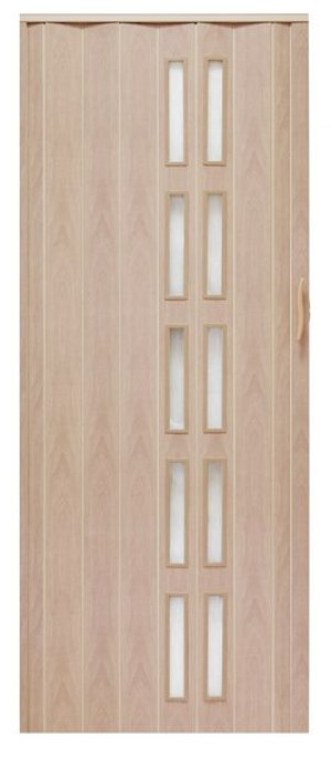 Drzwi harmonijkowe 005S DĄB SONOMA - 80 cm