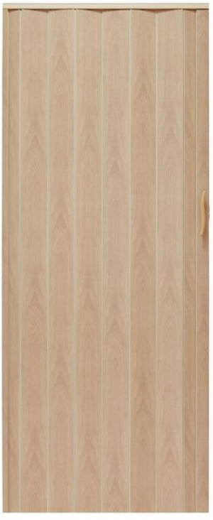 Drzwi harmonijkowe 001P DĄB SONOMA MAT - 90 cm