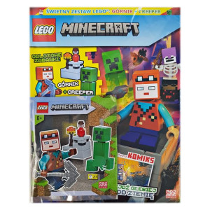 Lego Minecraft 4/2022 + Górnik + Creeper