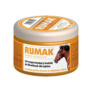 Rumak Żel Rozgrzewający Do Likwidacji Obrzęków Dla Koni 250 g