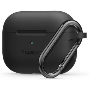 Spigen Silicone Fit Apple Airpods Pro Black