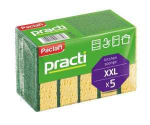Gąbki Do Naczyń Paclan Zmywaki Kuchenne 5szt