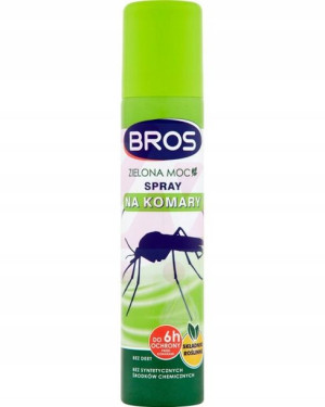 Bros Zielona Moc środek na komary i kleszcze, 90ml