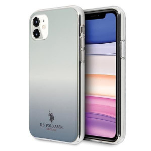 Us Polo Ushcn61trdglb Iphone 11 Niebieski/blue Gradient Pattern Collection