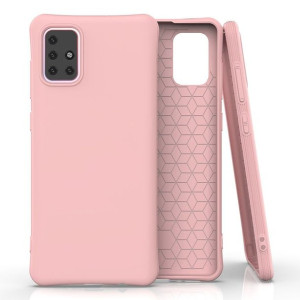 Soft Color Case Elastyczne Żelowe Etui Do Samsung Galaxy M31s Różowy