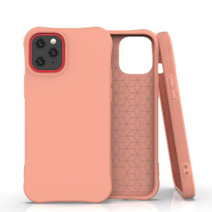 Soft Color Case Elastyczne Żelowe Etui Do Iphone 12 Mini Pomarańczowy